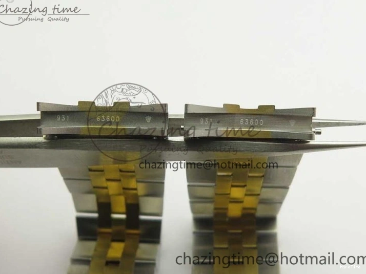 MiroTime 0801 DateJust 36 SS YG 116233 ARF 1:1 Best Edition 904L Steel Black Dial Stick Markers on Jubilee Bracelet SH3135 V EasyMatch 3261